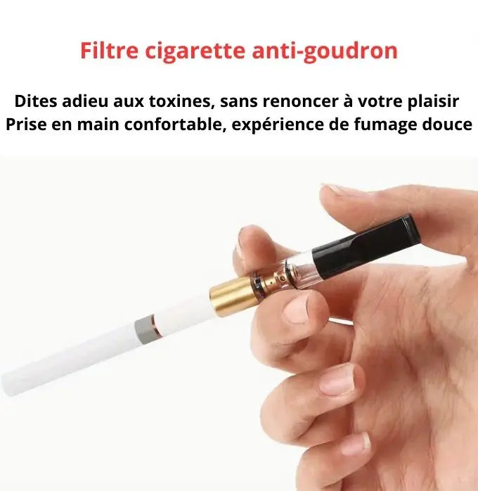 Filtre Cigarette Anti-Goudron x5 – Réutilisable